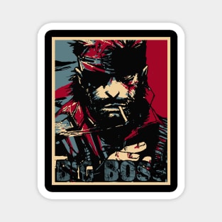 Metal Gear Solid Big Boss Magnet