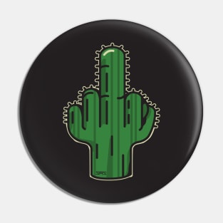 Cactus with a finger Pin