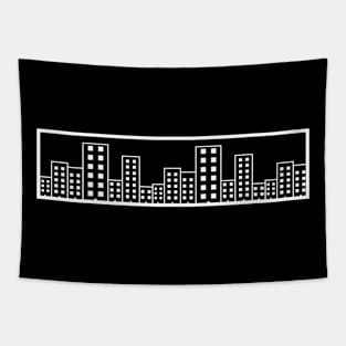 City Buildings by Minimal DM Tapestry