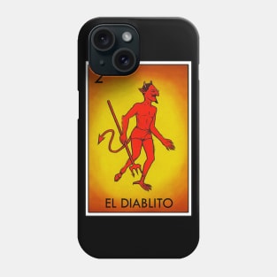Loteria El Diabo Mexican Icon Phone Case