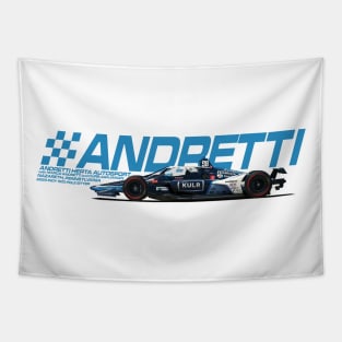 Marco Andretti 2022 (light blue) Tapestry