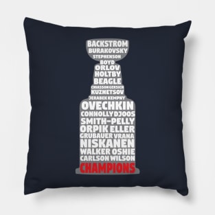 CAPS - Stanley Cup with Team Pillow