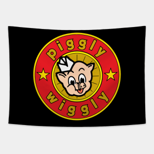 Piggly Wiggly | Gold Style Tapestry