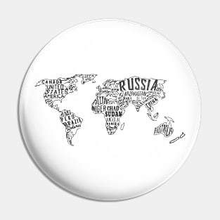 World Map Pin