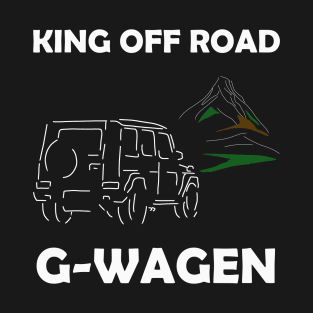 Mercedes G-Wagen Design - King off road T-Shirt