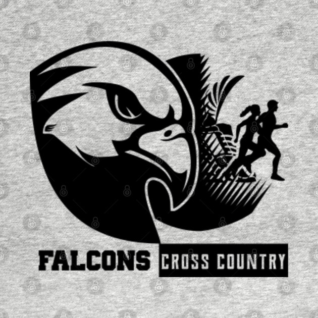 Discover Falcons Cross Country Sport - White - T-Shirt