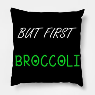 Funny Broccoli Pillow