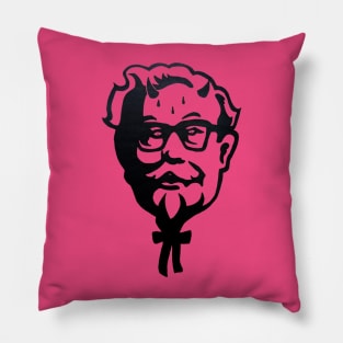 Devil Chicken Man Pillow