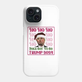 Funny Christmas Trump 2024 Phone Case