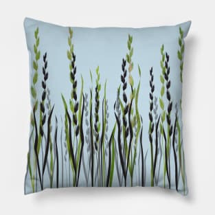 Wild ryegrass Pillow