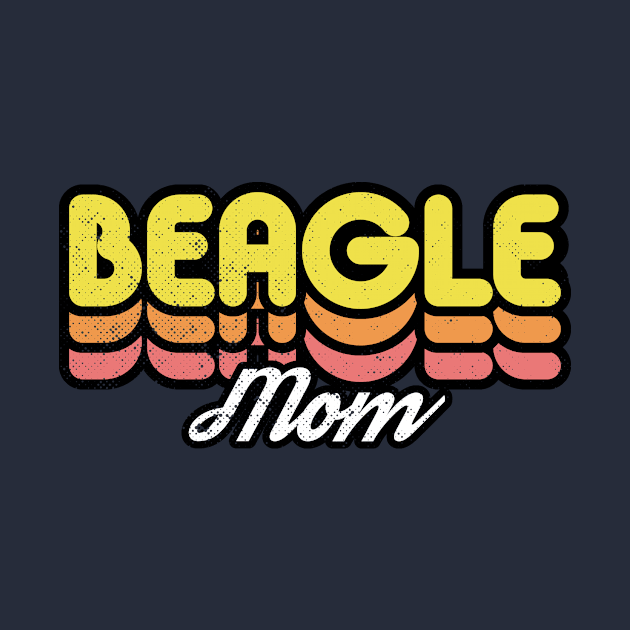 Retro Beagle Mom by rojakdesigns