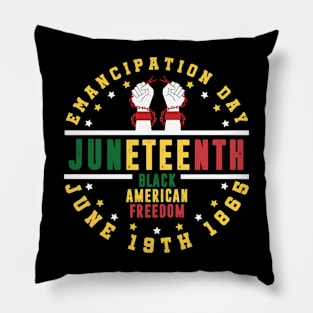 Juneteenth African American Freedom Black Men Women Boy Girl Pillow