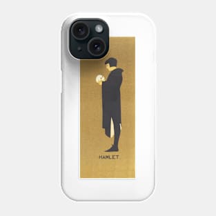 Shakespeare The Hamlet Vintage French Theater Advertising Art by The Beggarstaffs Phone Case