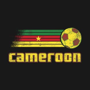 Cameroon Football Retro Vintage T-Shirt