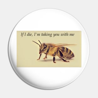 Save the bees Pin