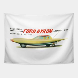 Ford Gyron - The Mystery Car of the Future - Non Stop Action Tapestry