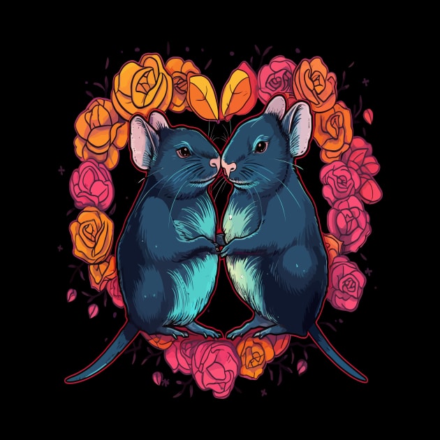 Rat Valentine Day by JH Mart