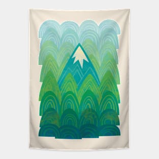 Towering Mountain Tapestry