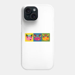 Warhol Cow Phone Case