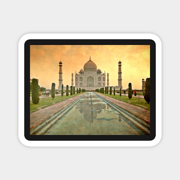 Taj Mahal Magnet by rosedew