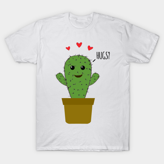 Discover Affectionate Cactus - Cactus - T-Shirt