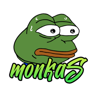 MonkaS twitch pepe frog emoticon T-Shirt