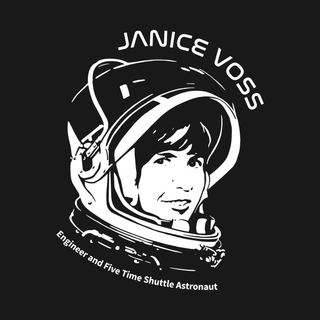 Women in Space: Janice Voss by photon_illustration