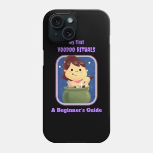 My First Voodo Rituals - Vintage Dark Humour Phone Case