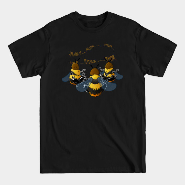 Discover Bumble Bee Meditation - Be Content - Bumblebee - T-Shirt