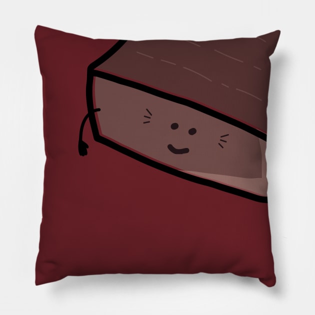 Don't Worry,It's a Brownie Pillow by bimario