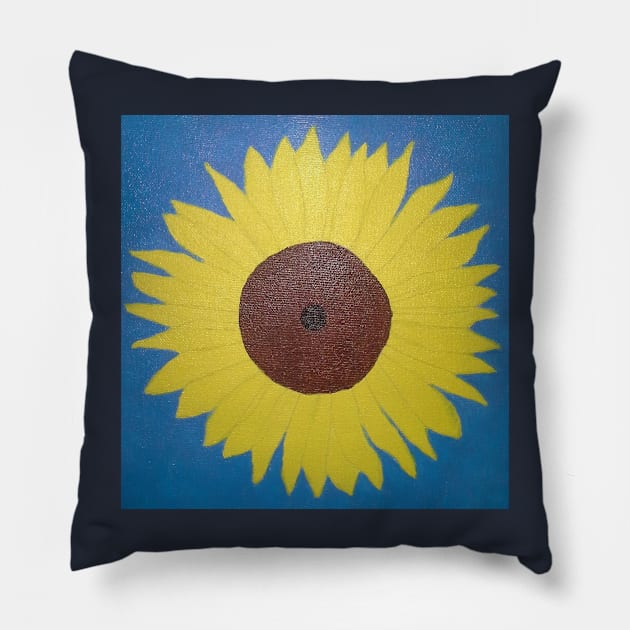 Sunflower Sunshine Pillow by DanielleGensler