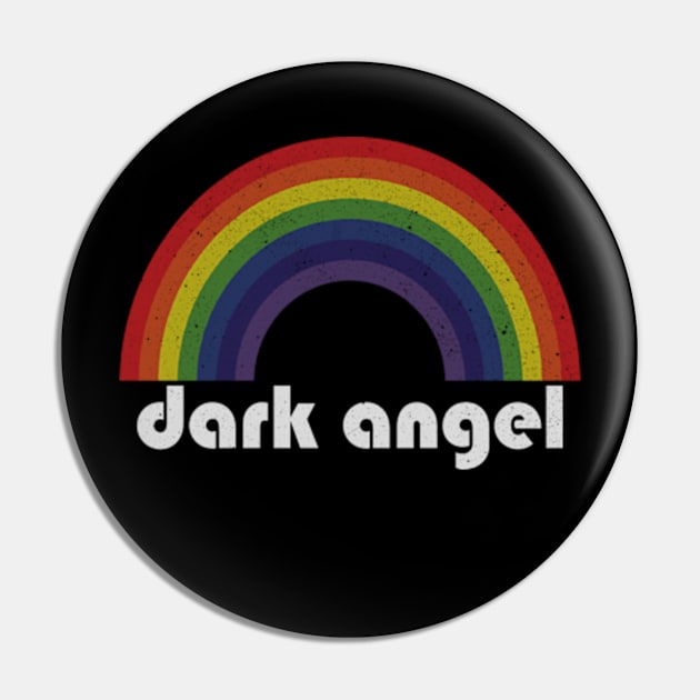 Dark Angel | Rainbow Vintage Pin by Arthadollar
