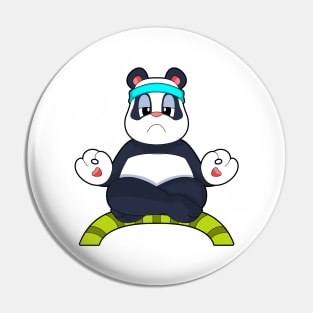 Panda Yoga Fitness Meditation Pin