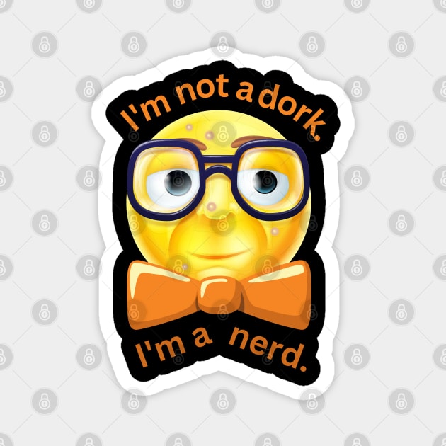 Dork Nerd Magnet by MCsab Creations