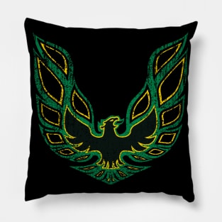 Distressed Firebird Pillow