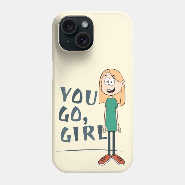 You Go, Girl Phone Case by Natalya Svetlova