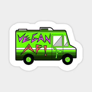 Vegan Food Truck Magnet