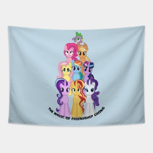 My Little Pony main cast (mane 6, 8,9) Tapestry