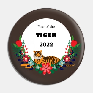 Year of the Tiger 2022 Pin