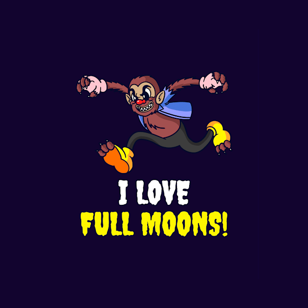 I Love Full Moon by AladdinHub