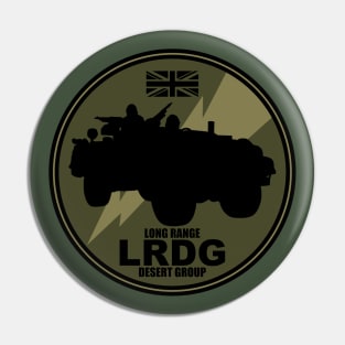 Long Range Desert Group Pin