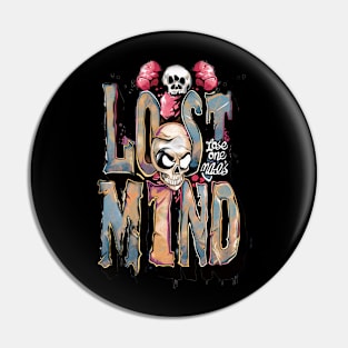 Lost Mind lady Graphic T-shirt 08 Pin