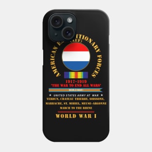 AEF - The war to end all wars - WWI SVC - Streamer - Campaign - WWI X 300 Phone Case