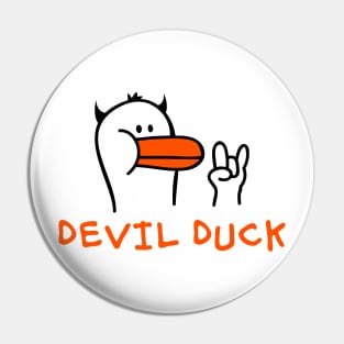 Duck Devil Pin