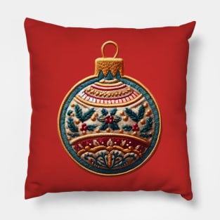 Christmas Ball Pillow