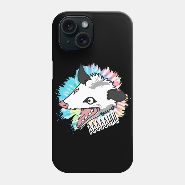 Screaming Possum • Aaah! Possum Phone Case by Toodles & Jay