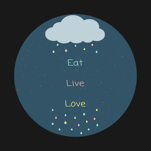 Eat Live Love by Artology06