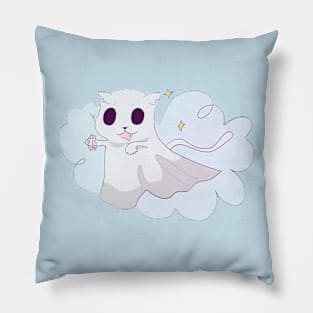 Ghost Cat!! Pillow