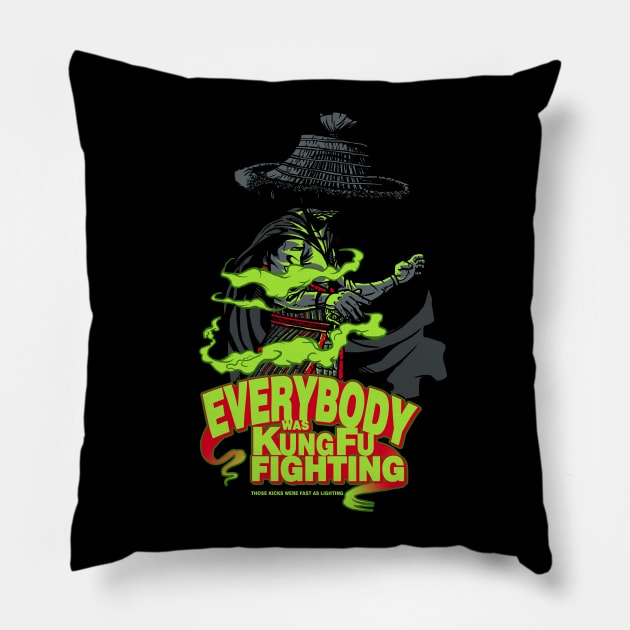 A Little Bit Frightening Pillow by AndreusD