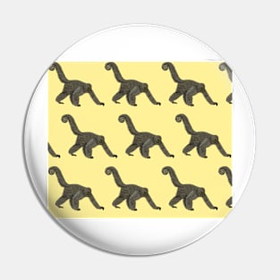 Amazing Woolly Monkey Pin